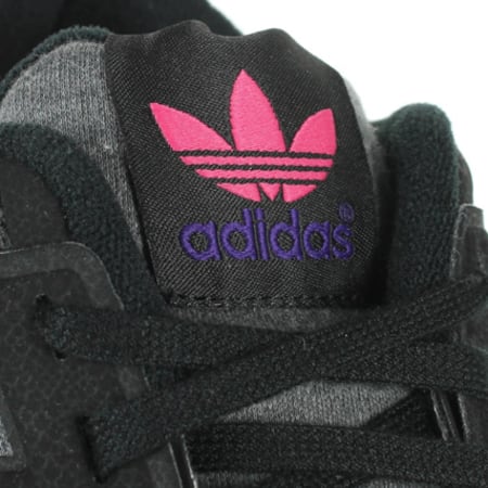 Adidas Originals - Baskets Femme adidas ZX Flux 2.0 Noir Noir Rose