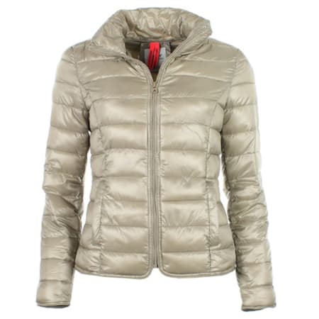 Only - Doudoune Femme Only Tahoe Nylon Silver Mink