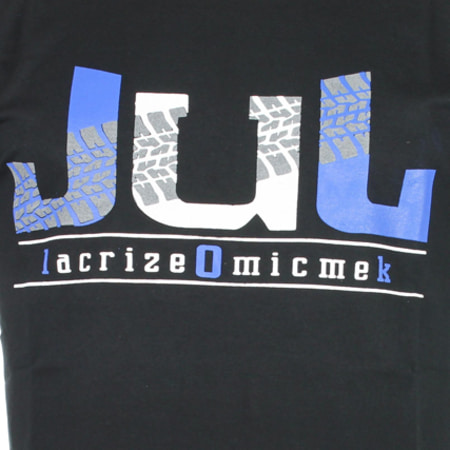 Liga One - Tee Shirt Liga One By JUL Cross 2 Noir Bleu