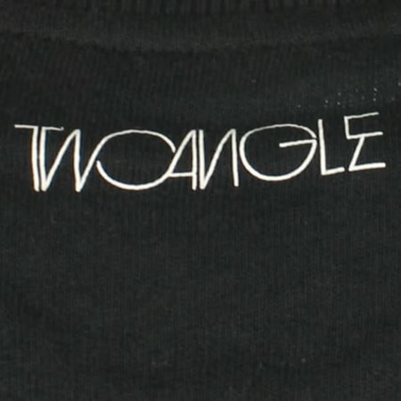 Two Angle - Tee Shirt Two Angle Tevolution Noir
