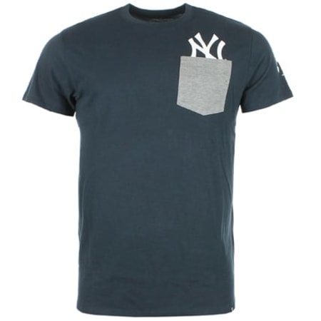 '47 Brand - Tee Shirt 47 Brand Sneak Tip New York Yankees Bleu Marine