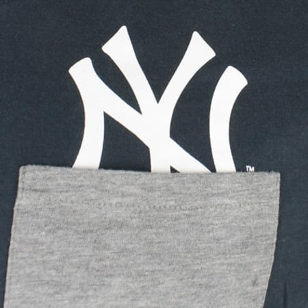 '47 Brand - Tee Shirt 47 Brand Sneak Tip New York Yankees Bleu Marine