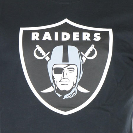 New Era - Tee Shirt Team Oakland Raiders Noir