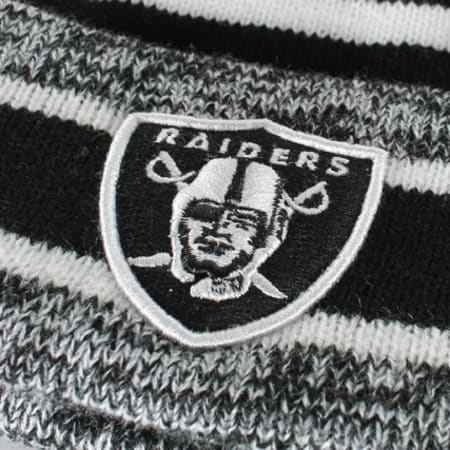 New Era - Bonnet New Era Sport Knit Oakland Raiders Noir