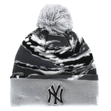New Era - Bonnet New Era Tiger Cuff New York Yankees Gris
