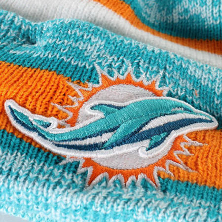 New Era - Bonnet New Era Sport Knit Miami Dolphins