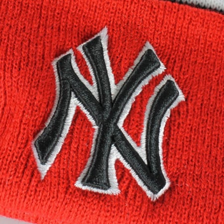 New Era - Bonnet New Era Pommy Star New York Yankees Rouge Noir