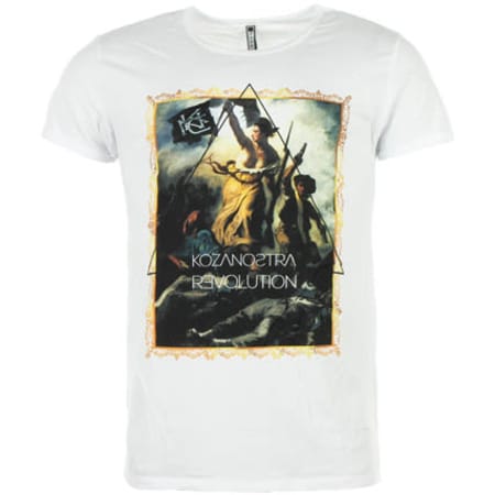 KozaNostra - Tee Shirt KozaNostra Revolution Blanc