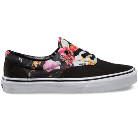 Vans Baskets Vans Era Floral Noir LaBoutiqueOfficielle