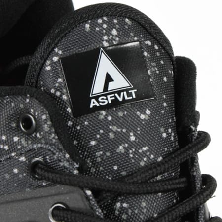 Asfvlt Sneakers - Baskets Asfvlt Super Tech Noir Polkadots