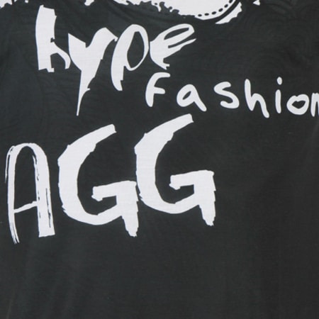 Swagg - Tee Shirt Swagg M125 Hype Blanc Noir