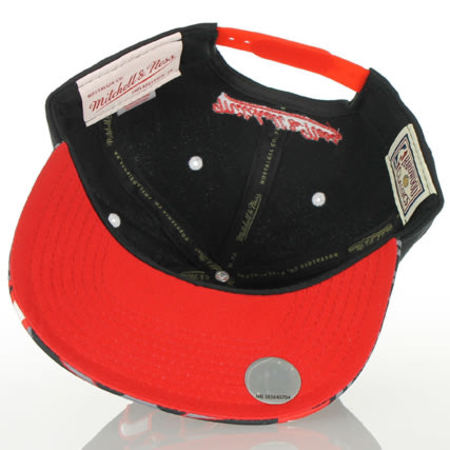 Mitchell and Ness - Casquette Snapback Mitchell And Ness GTECH Chicago Bulls