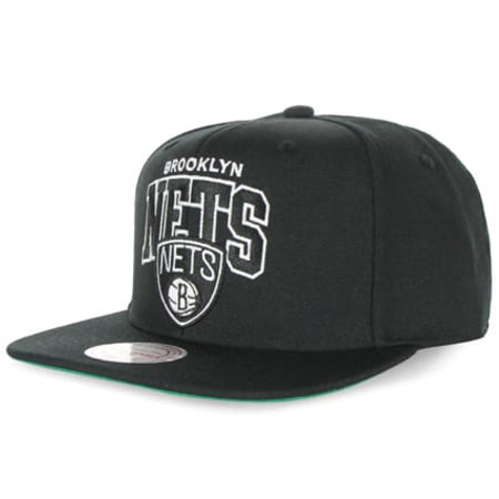 Mitchell and Ness - Casquette Snapback Mitchell And Ness On Point Brooklyn Nets