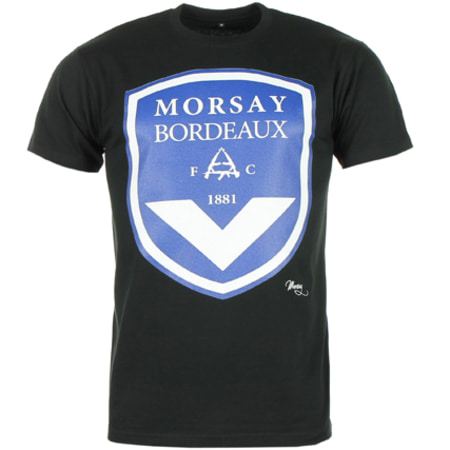 Morsay - Tee Shirt Morsay Bordeaux Noir
