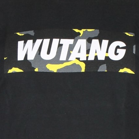 Wu Tang Clan - Tee Shirt Wu Tang Clan Camo Box Noir