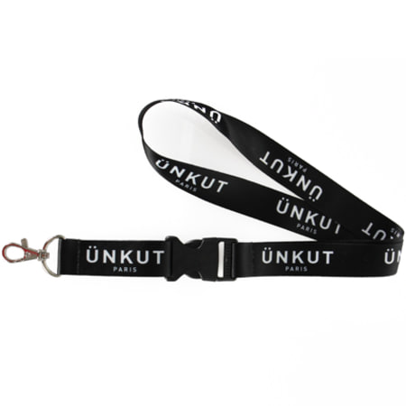 Unkut - Lanyard Unkut Noir