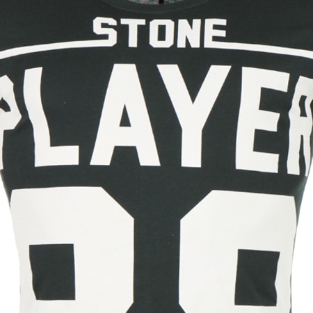 Stone UK - Tee Shirt Manches Longues Stone UK 4413 Noir