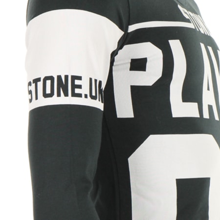 Stone UK - Tee Shirt Manches Longues Stone UK 4413 Noir