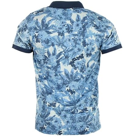 Crossby - Polo Crossby Tropical Bleu