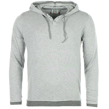 Crossby - Pull A Capuche Crossby Frisco Gris Chiné