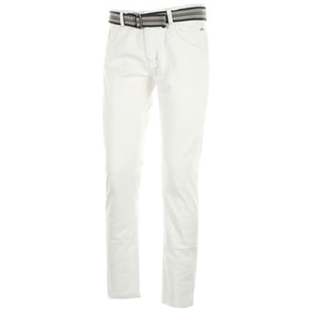 MZ72 - Pantalon Chino MZGZ Enclick Blanc
