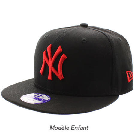 New Era - Casquette Snapback Enfant New Era Seasonal Basic New York Yankees Noir