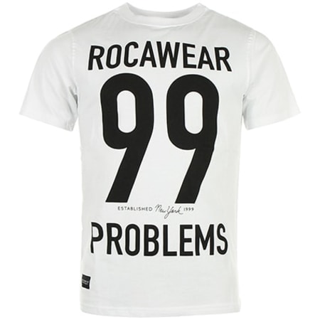 Rocawear - Tee Shirt Rocawear T001-000 Blanc