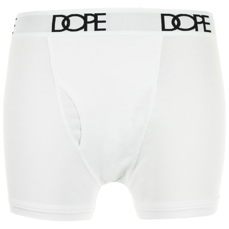 Dope Couture - Boxer Dope Couture Logo Boxer Briefs Blanc