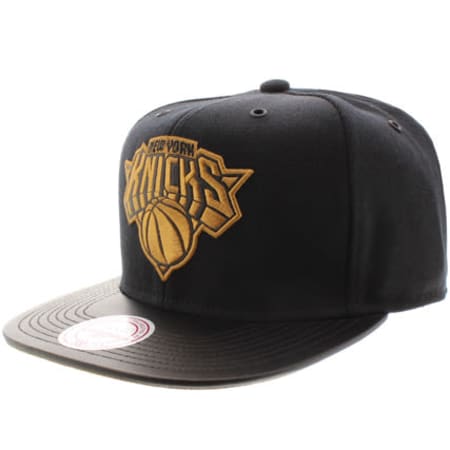 Mitchell and Ness - Casquette Strapback Mitchell And Ness TKO New York Knicks Noir