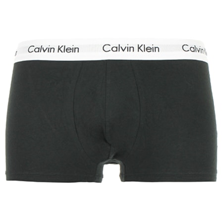Calvin Klein - Lot de 3 Boxers Coton Stretch Noir Blanc