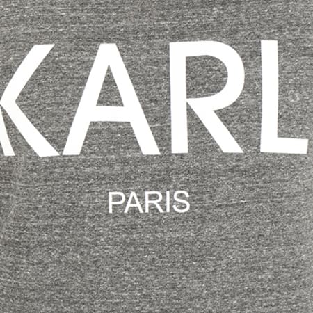 French Arrogance - Sweat Crewneck Karl Paris Charcoal Chiné