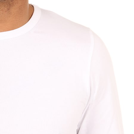 Urban Classics - Tee Shirt Manches Longues TB816 Blanc