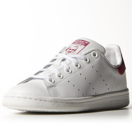 Adidas Originals - Baskets Femme Stan Smith B32703 Footwear White Bold Pink
