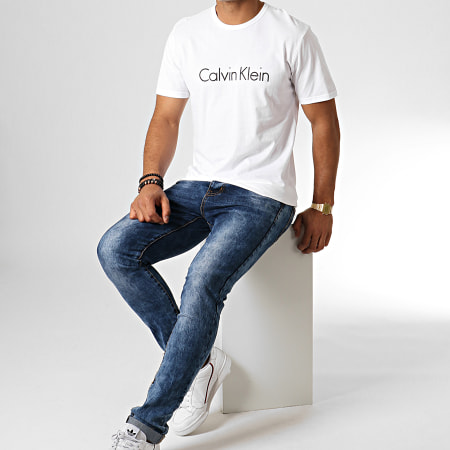 Calvin Klein - Tee Shirt 000NM1129E Blanc