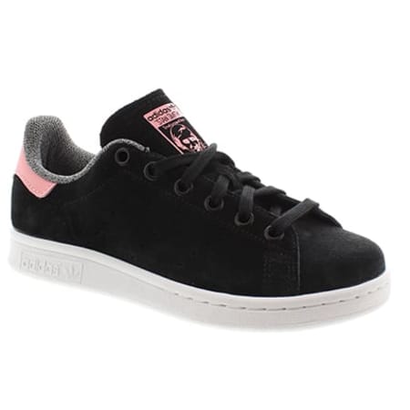 adidas - Baskets Femme adidas Stan Smith Noir Rose ... adidas - Baskets Femme adidas Stan Smith Noir Rose ...