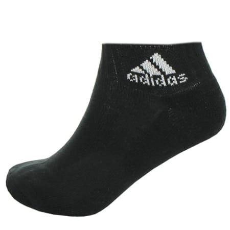 Adidas Performance - Lot De 3 Paires De Chaussettes Courtes Per Anklet AA2322 Blanc Gris Noir