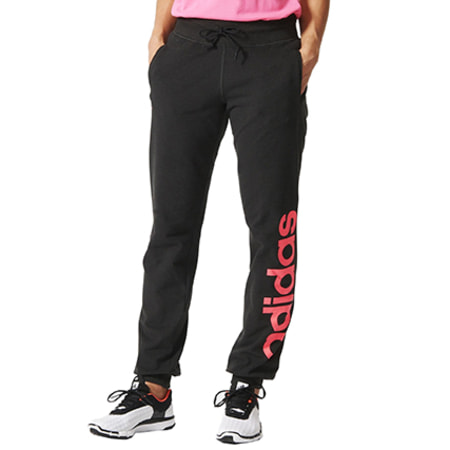 Adidas Originals - Pantalon Jogging Femme adidas Essential Linear Gris Anthracite