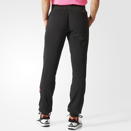 Adidas Originals - Pantalon Jogging Femme adidas Essential Linear Gris Anthracite