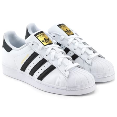 Adidas Originals - Baskets Femme Superstar C77154 Footwear White Black 