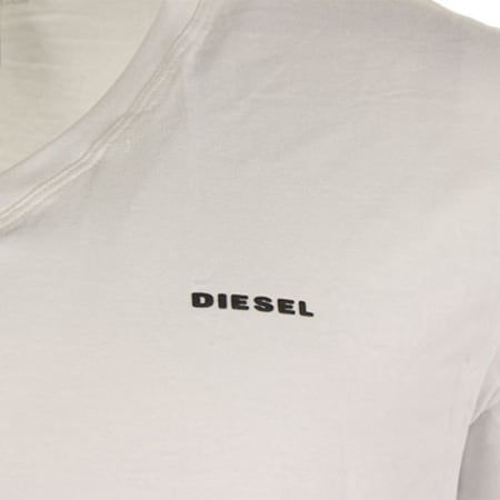 Diesel - Lot De 2 Tee Shirts Michael 01 Blanc