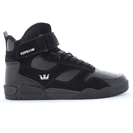 Baskets Bleeker Suede Noir