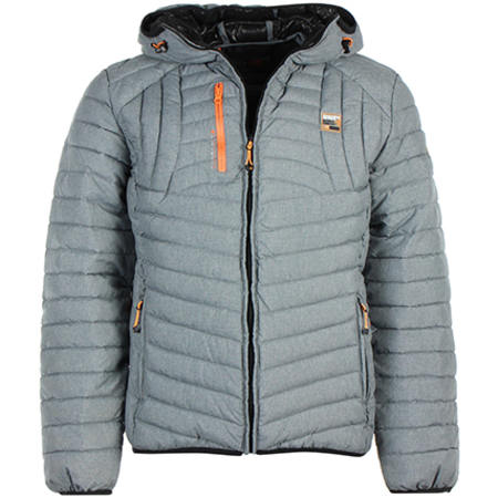 Geographical Norway - Doudoune Bolchevic Gris Clair