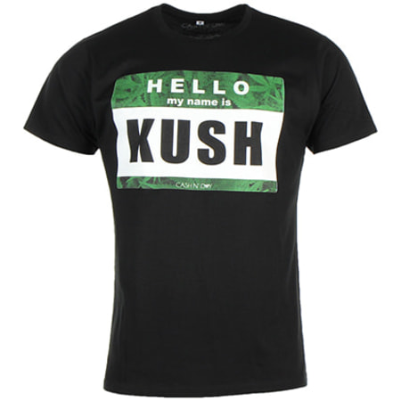 Cash N Day - Tee Shirt Kush 259 Noir