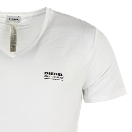 Diesel - Tee Shirt Michael 0CAJL Blanc