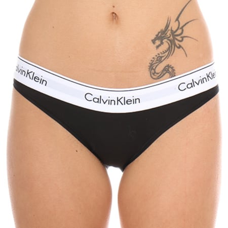 Calvin Klein - Culotte Femme F3787E Noir