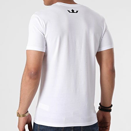 Booba - Tee Shirt Big Logo Blanc Typo Noir