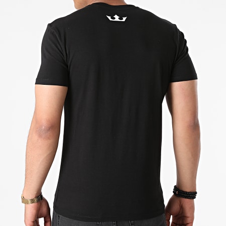 Booba - Camiseta Small Crown Black Typo White