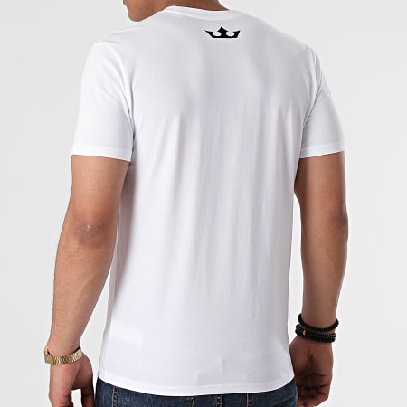 Booba - Tee Shirt Small O Blanc Typo Noir