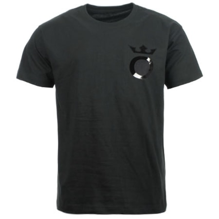 OKLM - Tee Shirt Small O Noir Typo Noir
