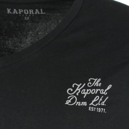 Kaporal - Lot De 2 Tee Shirts Gift Blanc Et Noir